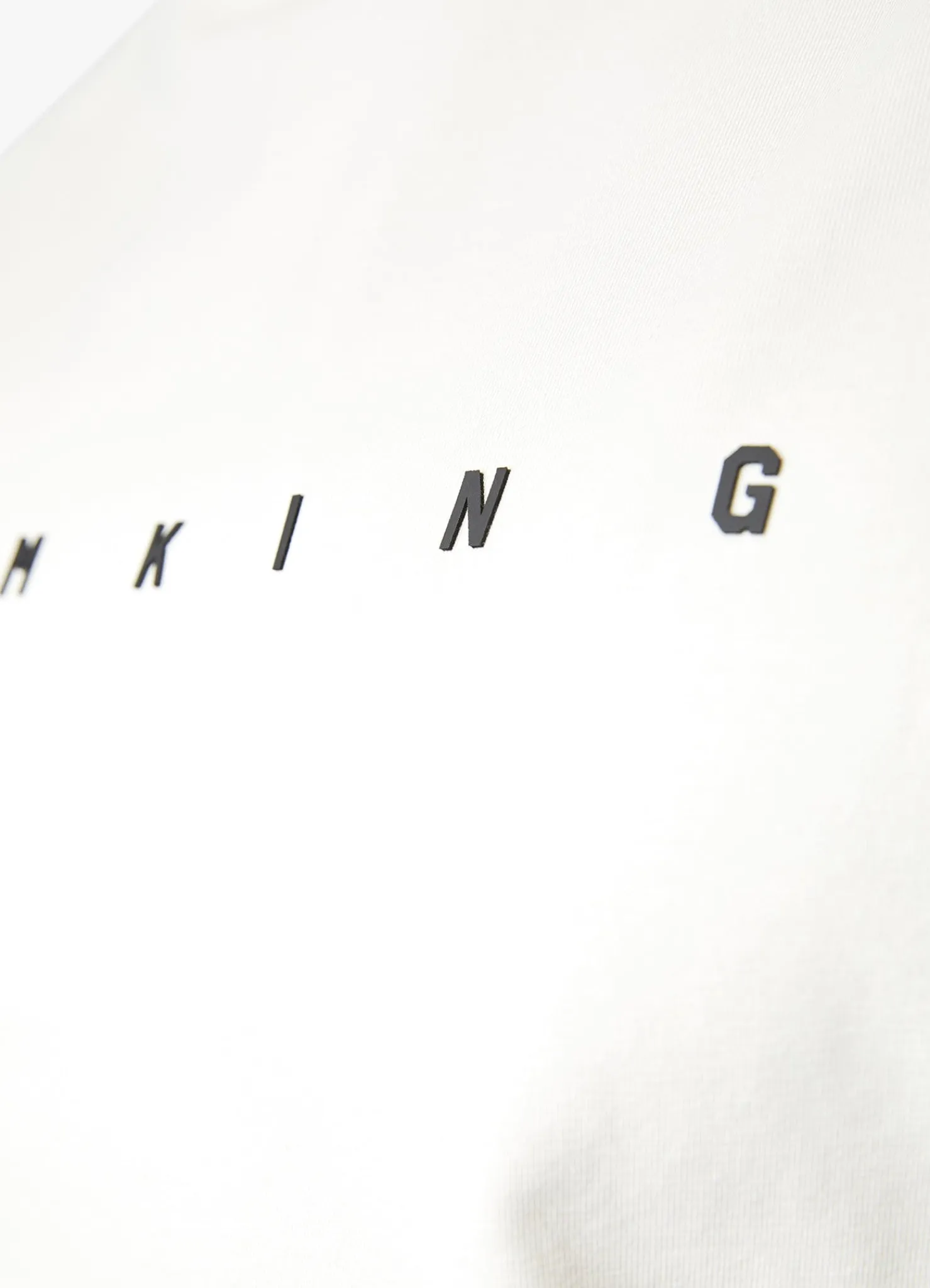 T-Shirts<Gym King Rebellion Tee Antique White
