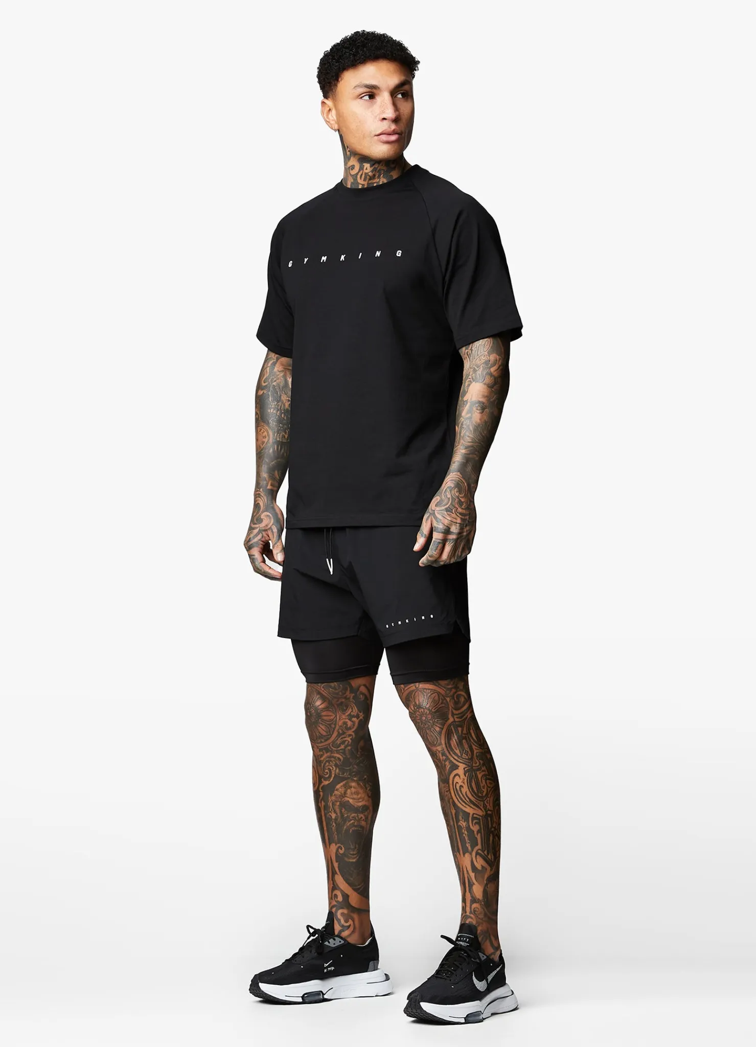 T-Shirts<Gym King Rebellion Tee Black