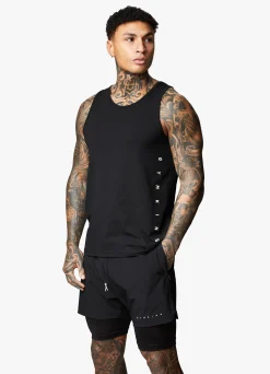 Vests<Gym King Rebellion Vest Black