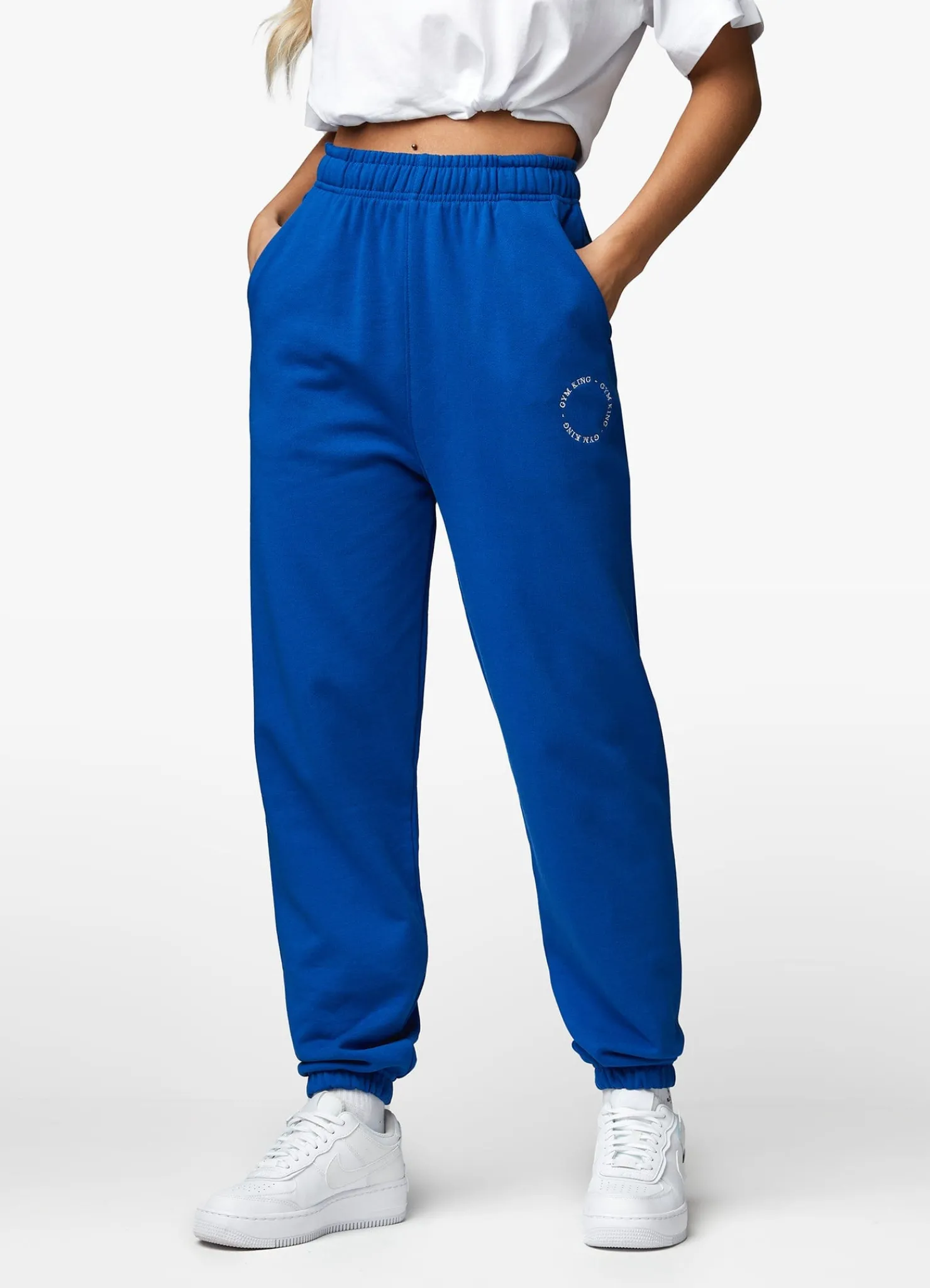 Joggers<Gym King Recharge Boyfriend Jogger Royal Blue