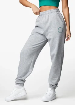 Joggers<Gym King Recharge Boyfriend Jogger Light Grey Marl