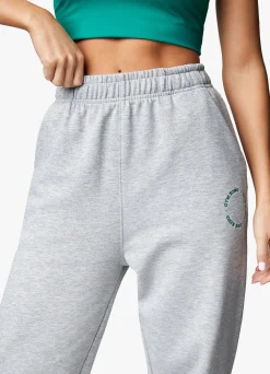 Joggers<Gym King Recharge Boyfriend Jogger Light Grey Marl