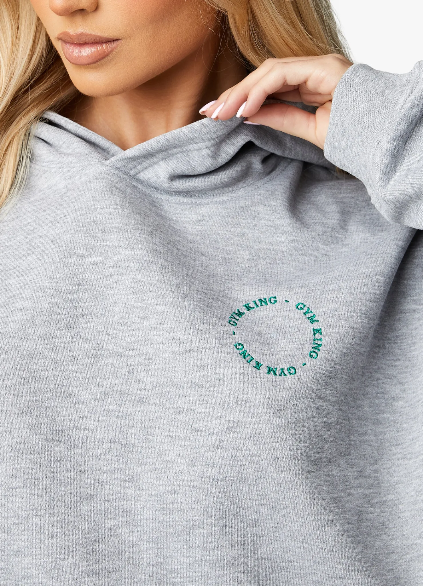 Tracksuits<Gym King Recharge Hood Tracksuit Light Grey Marl