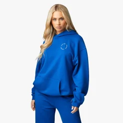 Hoodies<Gym King Recharge Oversized Hood Royal Blue