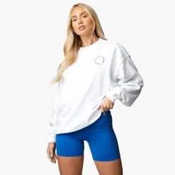 Co-Ords<Gym King Recharge Oversized Crew White