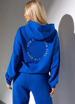 Hoodies<Gym King Recharge Oversized Hood Royal Blue