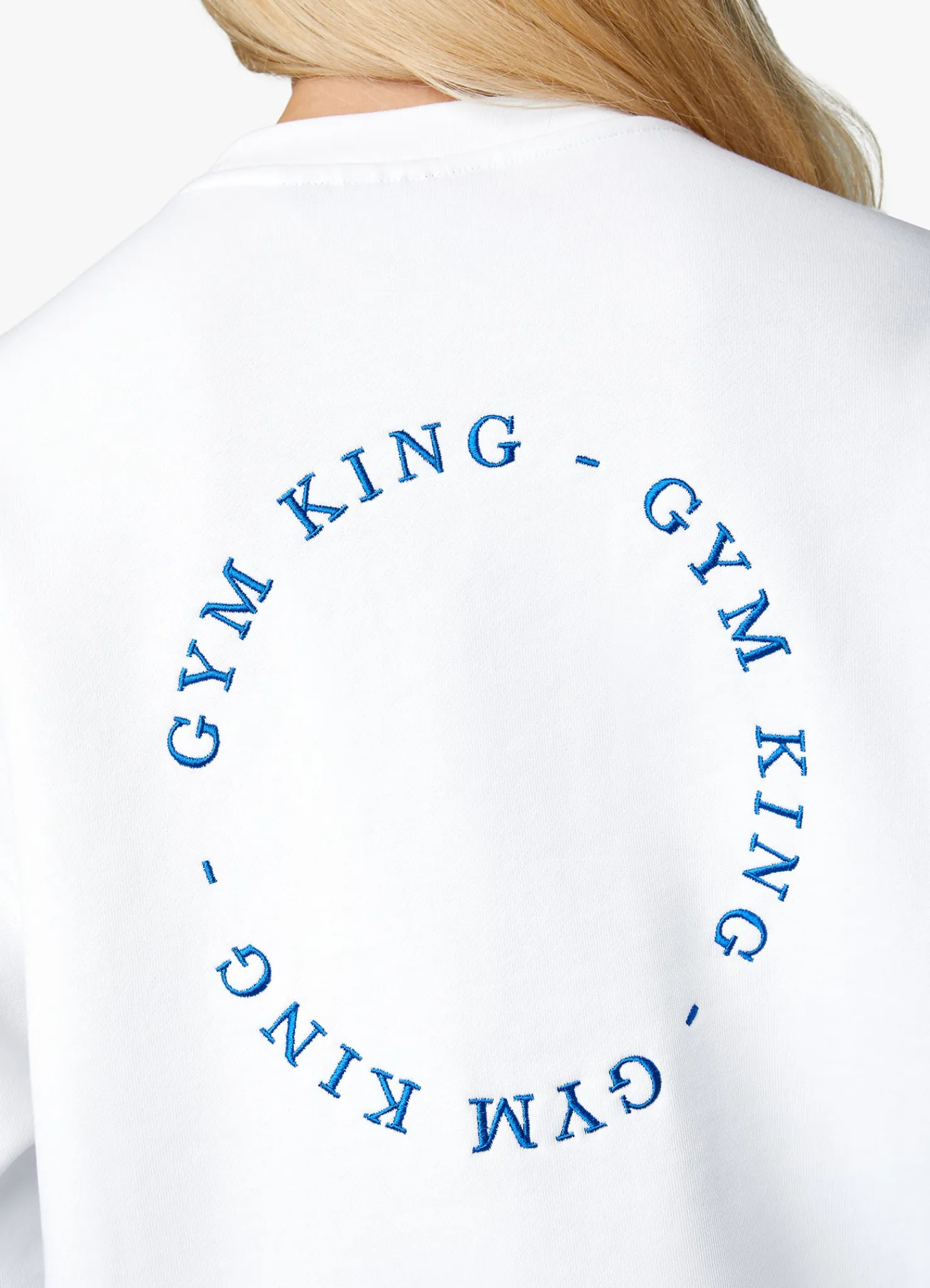 Co-Ords<Gym King Recharge Oversized Crew White
