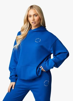 Hoodies<Gym King Recharge Oversized Hood Royal Blue