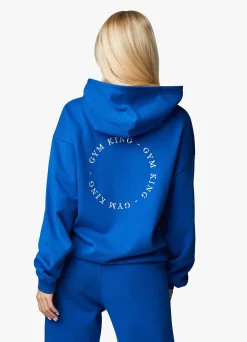 Hoodies<Gym King Recharge Oversized Hood Royal Blue