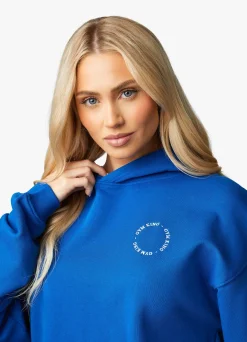 Hoodies<Gym King Recharge Oversized Hood Royal Blue