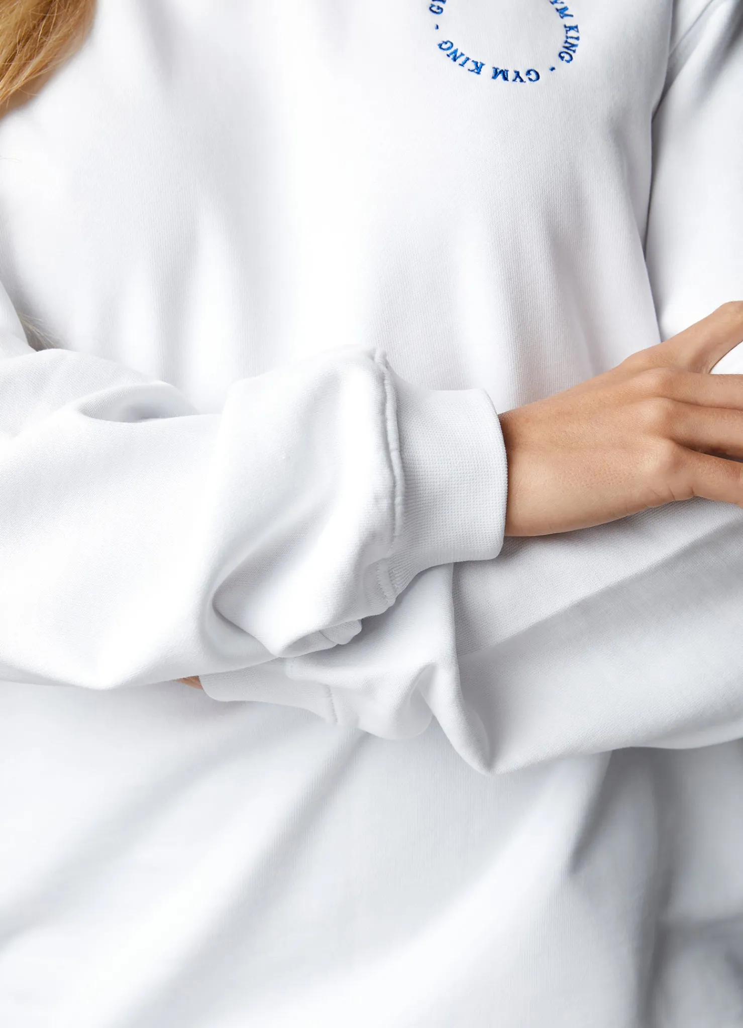 Co-Ords<Gym King Recharge Oversized Crew White