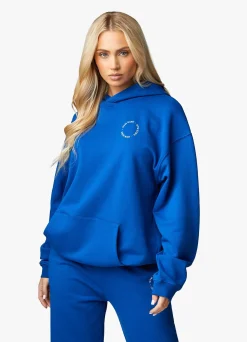 Hoodies<Gym King Recharge Oversized Hood Royal Blue
