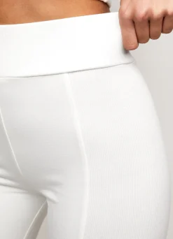 Shorts<Gym King Release Rib Cycle Short Off-White
