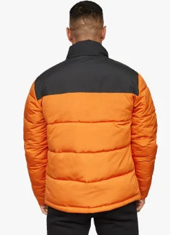 Outerwear<Gym King Resolute Puffer Black/Orange