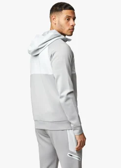 Tracksuit Tops<Gym King Ripstop Panel F/Z Hood Shadow Grey
