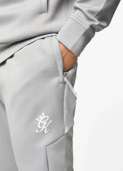 Tracksuit Bottoms<Gym King Ripstop Panel Tracksuit Bottom Shadow Grey