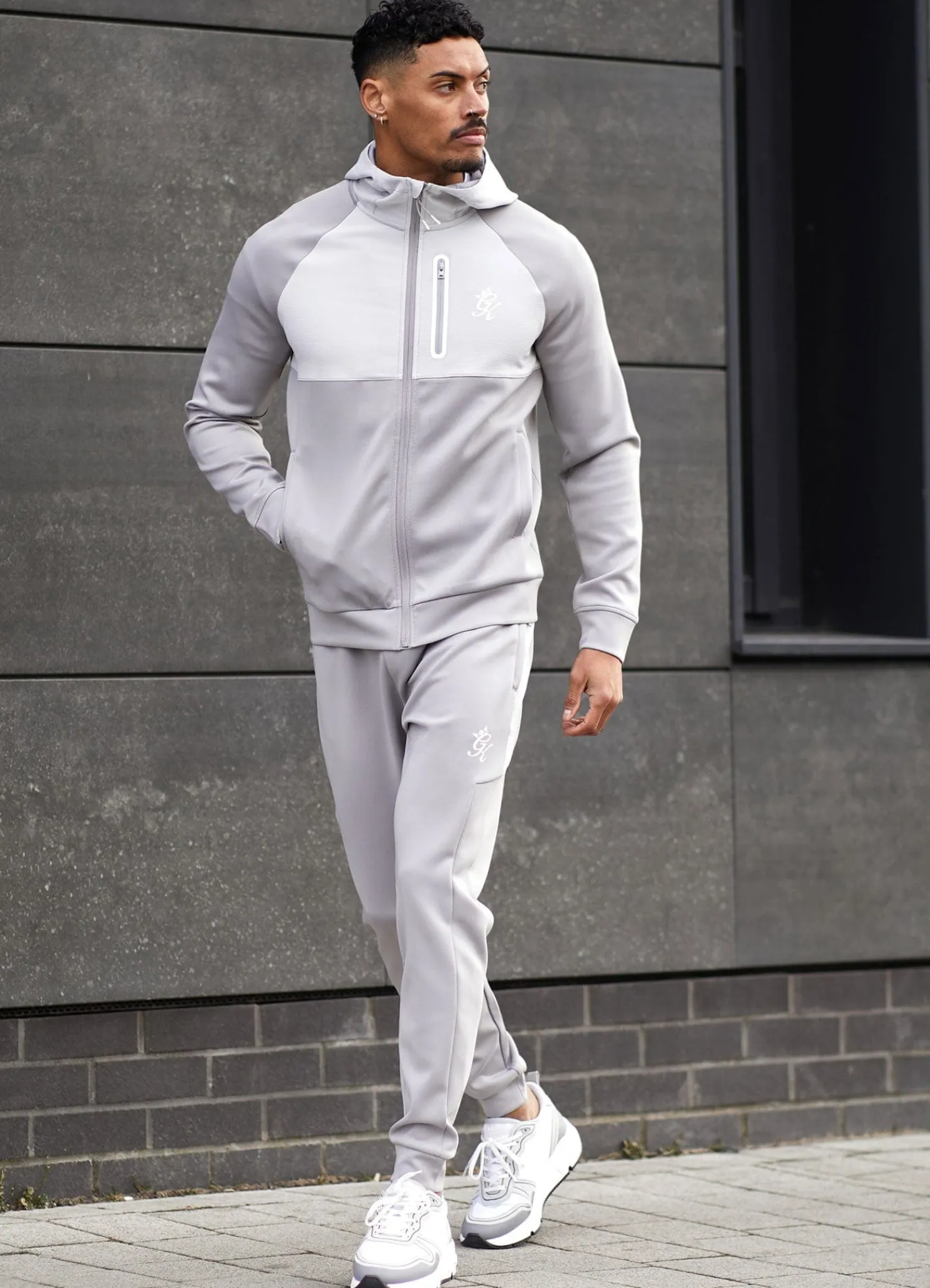Tracksuits<Gym King Ripstop Tracksuit Shadow Grey