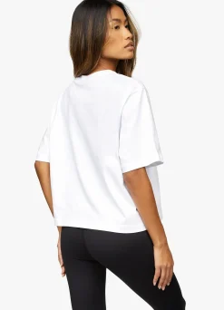 Tops & T-Shirts<Gym King Script Tee White