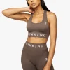 Gymwear<Gym King Seamless Results Bra Espresso Marl