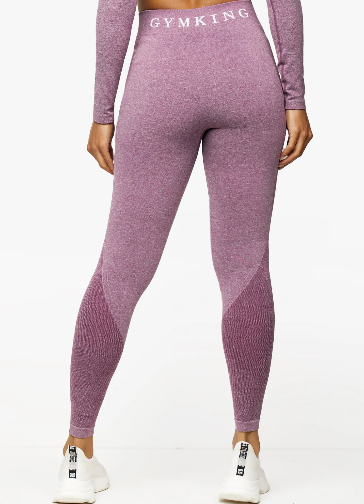Gymwear<Gym King Seamless Results Legging Plum Marl