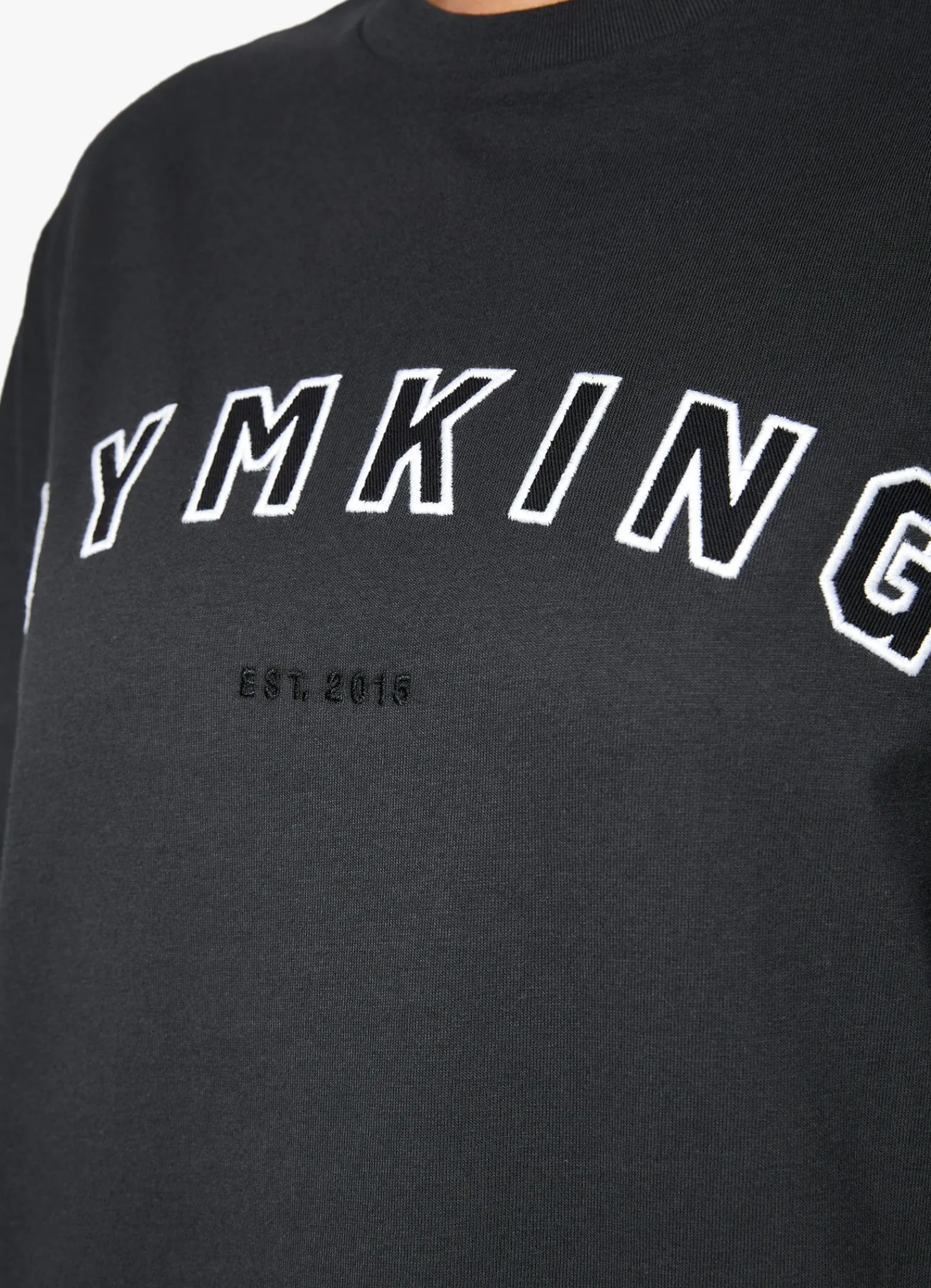 Tops & T-Shirts<Gym King Shadow Bf Tee Dark Pewter
