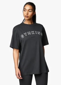 Co-Ords<Gym King Shadow Bf Tee Dark Pewter