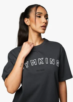 Co-Ords<Gym King Shadow Bf Tee Dark Pewter