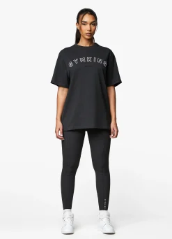 Co-Ords<Gym King Shadow Bf Tee Dark Pewter