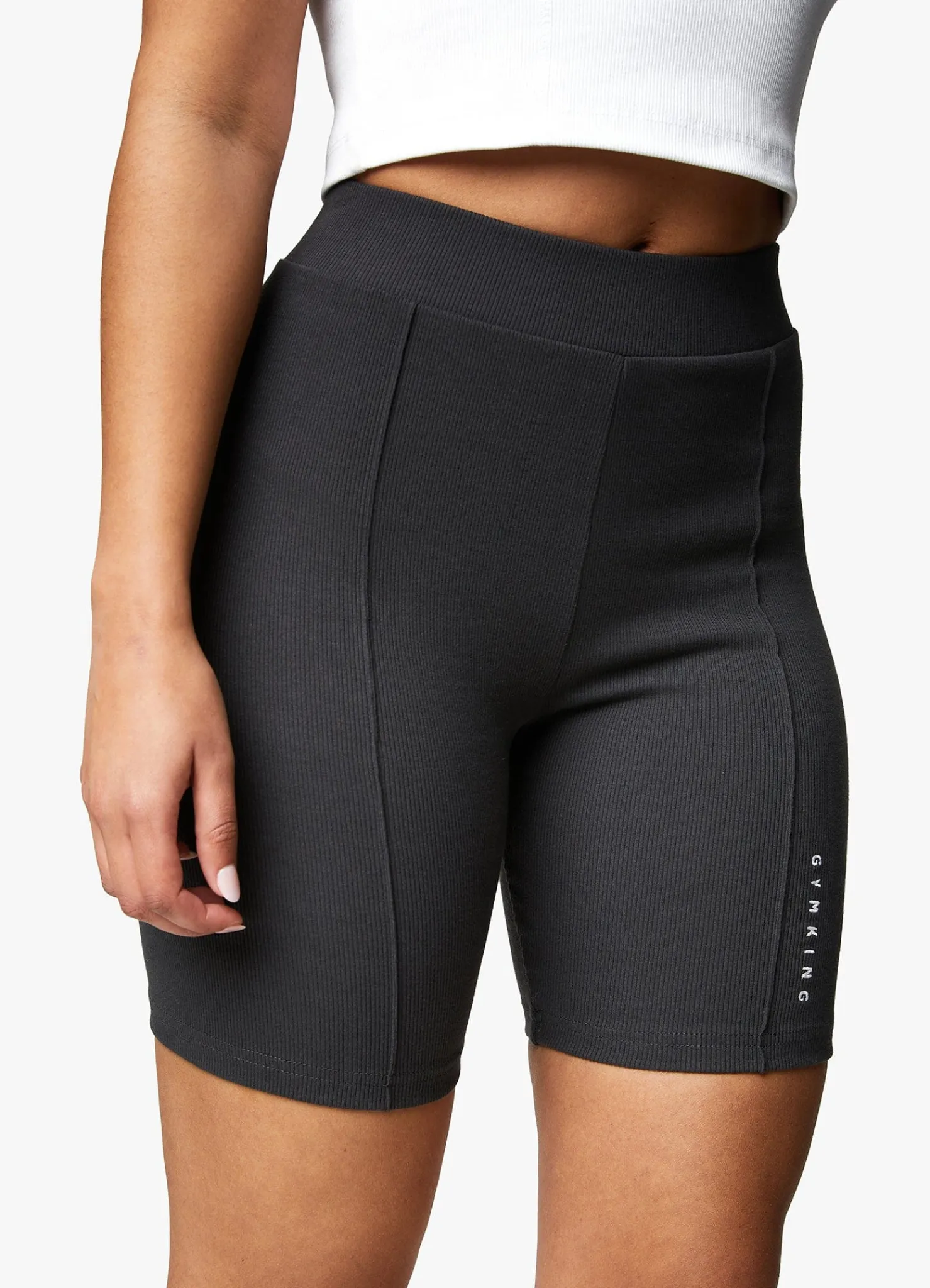 Co-Ords<Gym King Shadow Raised Seam Cycle Short Dark Pewter