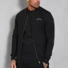 Outerwear<Gym King Signature Knit Bomber Black