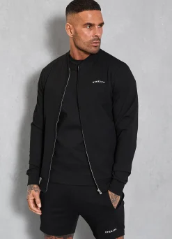 Outerwear<Gym King Signature Knit Bomber Black