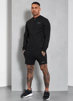 Outerwear<Gym King Signature Knit Bomber Black