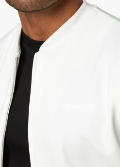 Twin Sets<Gym King Signature Knit Bomber Cream