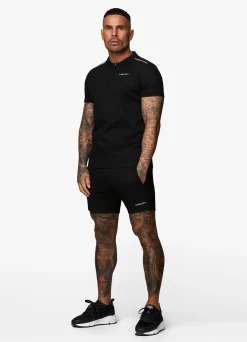 Twin Sets<Gym King Signature Knit Polo Black