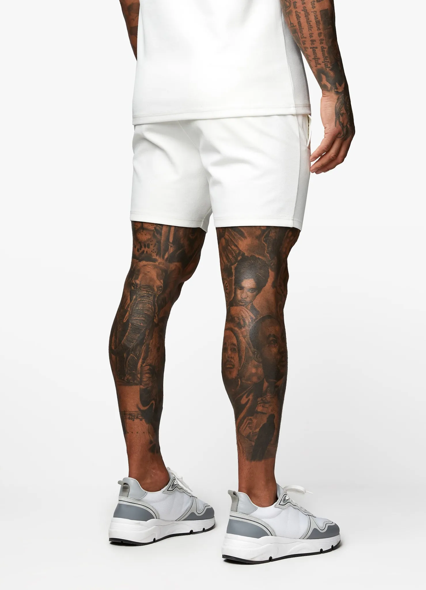 Shorts<Gym King Signature Knit Short Cream
