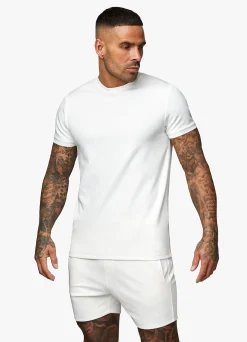 Twin Sets<Gym King Signature Knit Short Cream