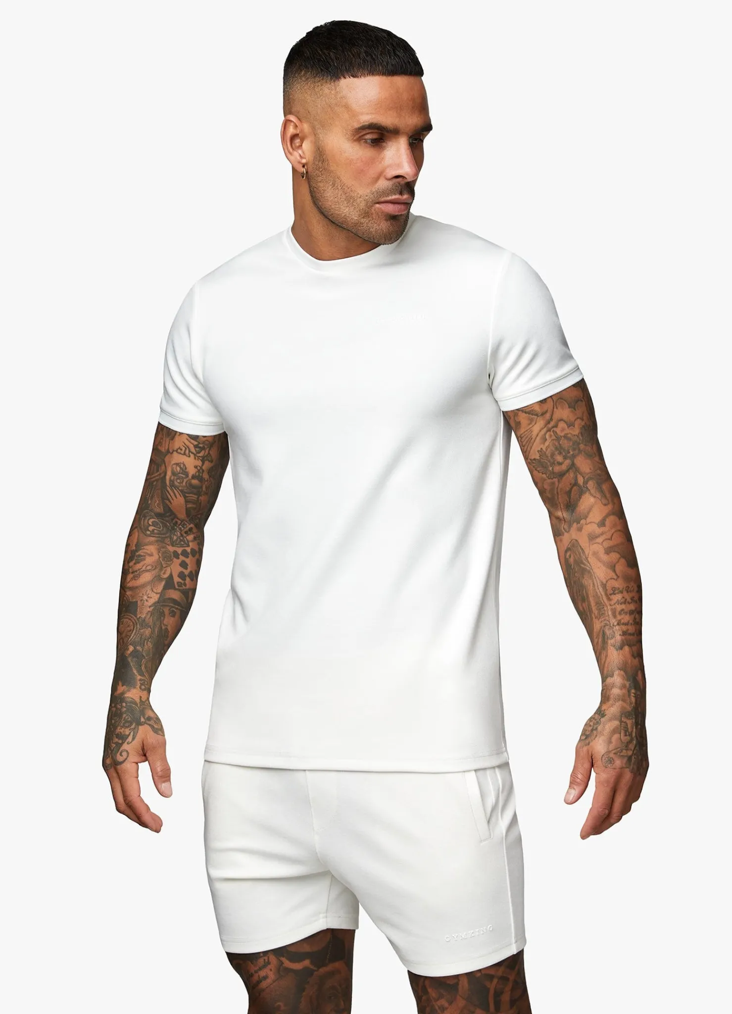 Shorts<Gym King Signature Knit Short Cream