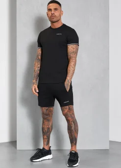 Twin Sets<Gym King Signature Knit Tee Black