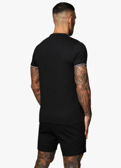 T-Shirts<Gym King Signature Knit Tee Black