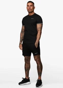 T-Shirts<Gym King Signature Knit Tee Black