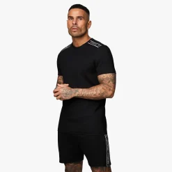 T-Shirts<Gym King Signature Taped Tee Black