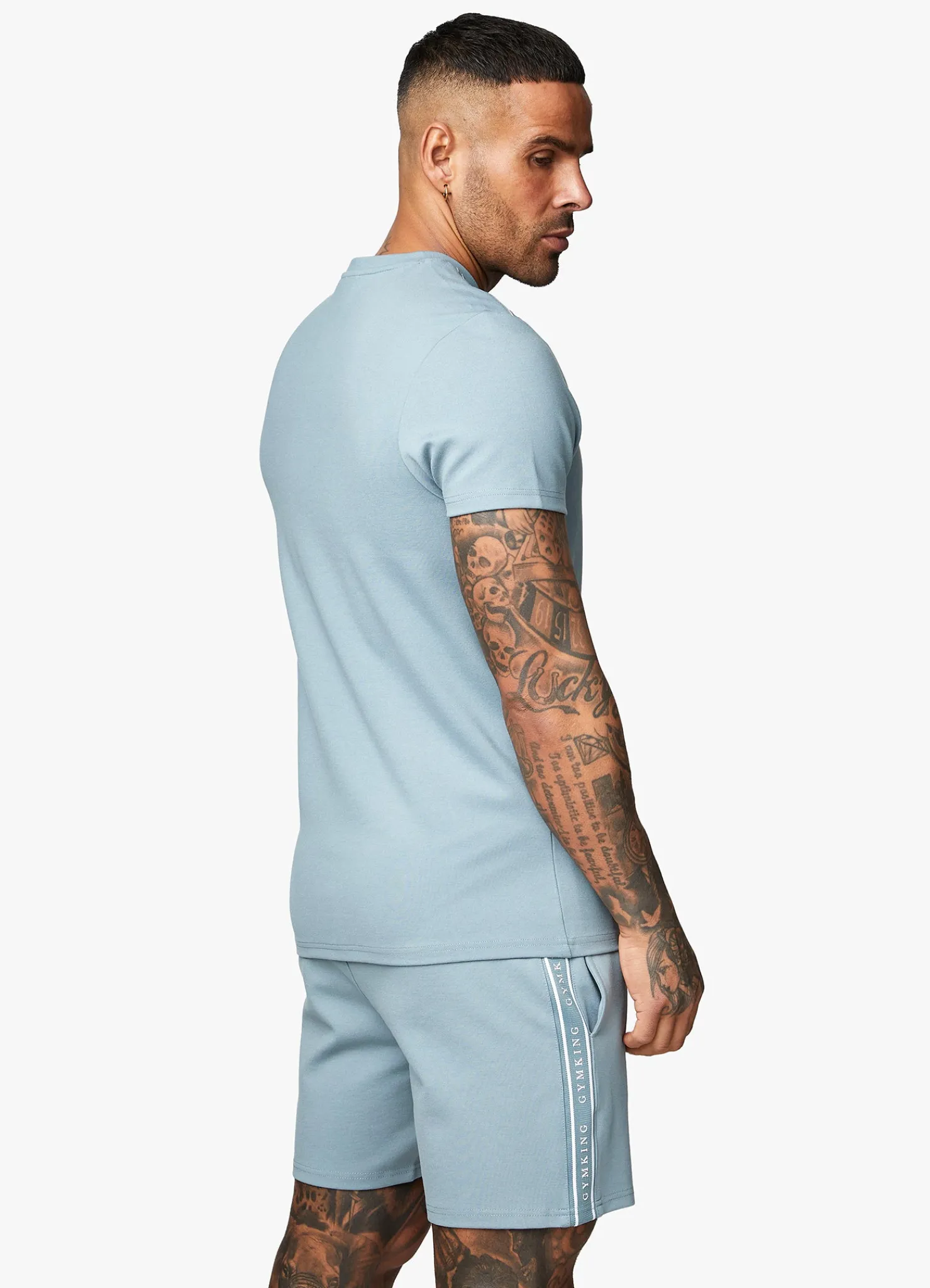 T-Shirts<Gym King Signature Taped Tee Sage
