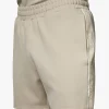 Twin Sets<Gym King Signature Taped Short Sand