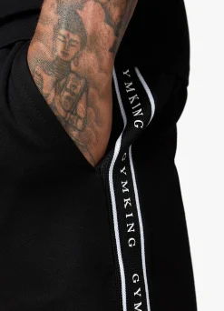 Twin Sets<Gym King Signature Taped Short Black