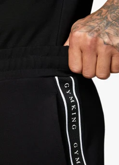 Twin Sets<Gym King Signature Taped Short Black