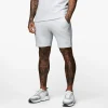 Twin Sets<Gym King Signature Texture Short Light Grey