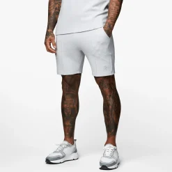 Twin Sets<Gym King Signature Texture Short Light Grey