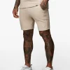 Shorts<Gym King Signature Texture Short Stone