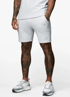 Twin Sets<Gym King Signature Texture Short Light Grey