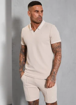 Twin Sets<Gym King Signature Texture Short Stone